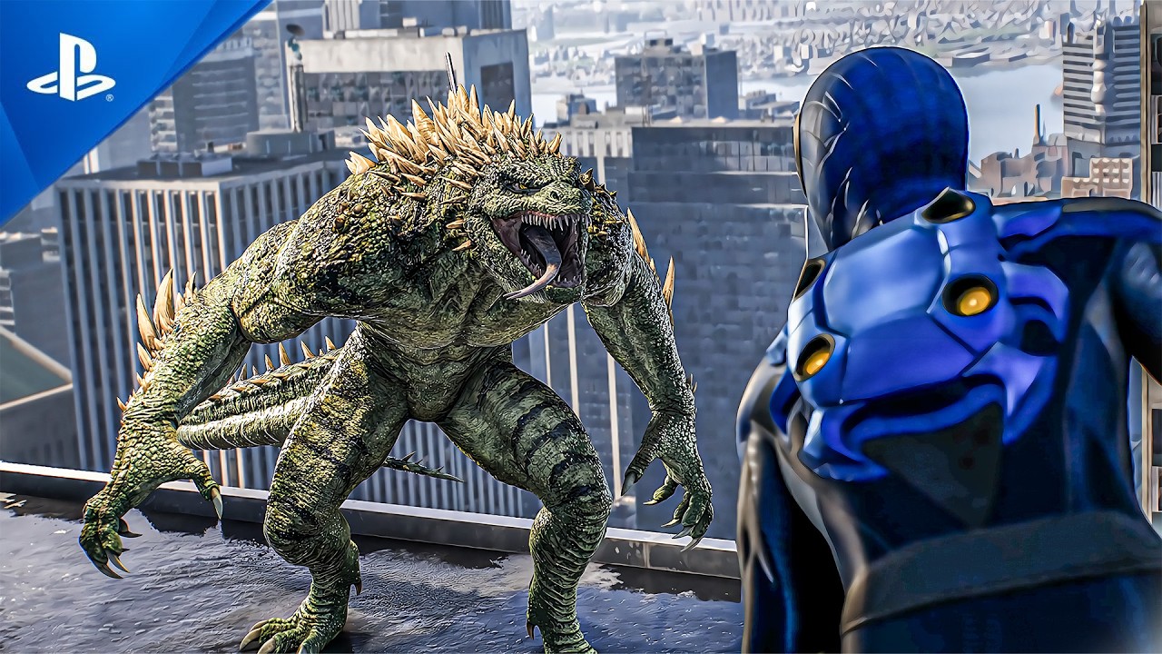 SPIDER MAN VS LIZARD BOSS FINAL FIGHT EPIC MOMENT 4K ULTRA HD 60 FPS