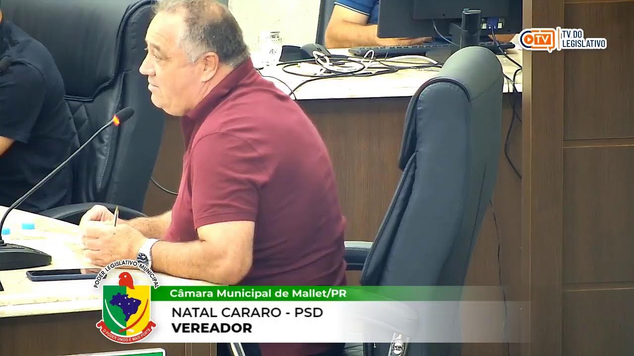 6ª SESSÃO ORDINÁRIA DA CÂMARA MUNICIPAL DE MALLET ANO 2026 DIA 16/03