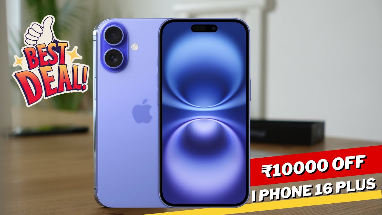 iPhone 16 Plus at Best Price, ₹10,000 Off 128 GB Variant India @Reliance Digital