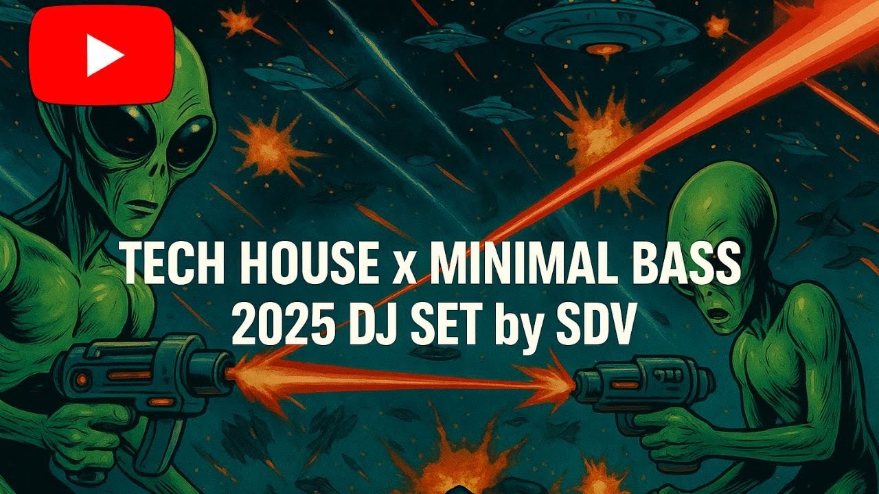 🎧 Tech House x Minimal Bass &ndash; 2025 DJ Set by SDV 🎧