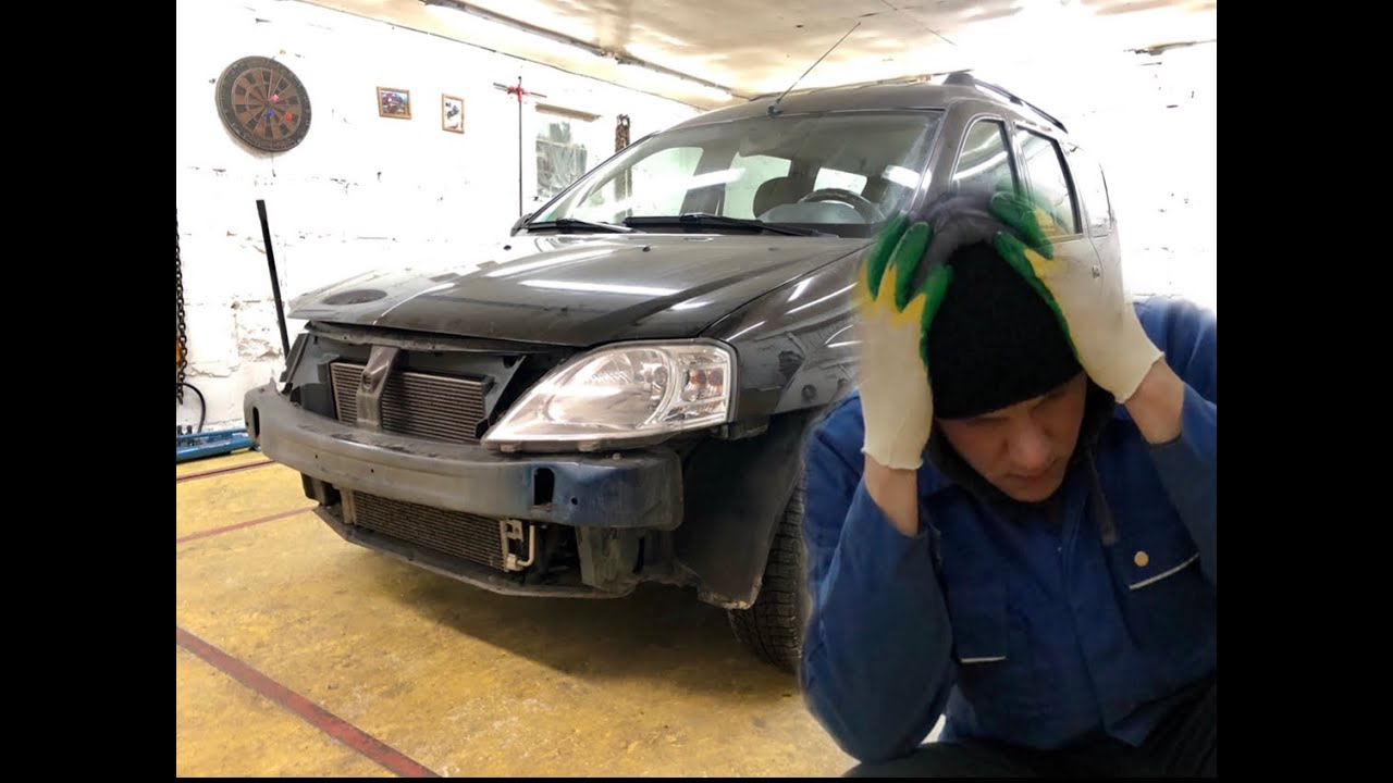 Лада Ларгус. Сложный ремонт или я рукожоп? Auto body repair Lada Largus