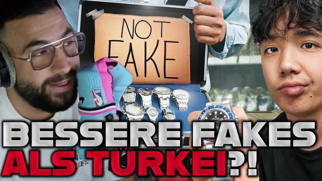 FAKE BESSER ALS ORIGINAL… 😳😨 Mert reagiert auf Chinas Fake Markt || MertAbiReacts