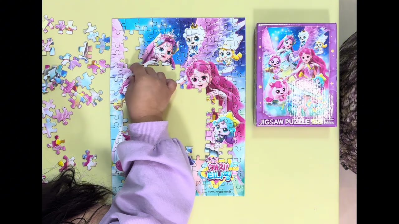 4歳が150ピースのジグソーパズルに挑戦｜パパと過ごすおうち時間