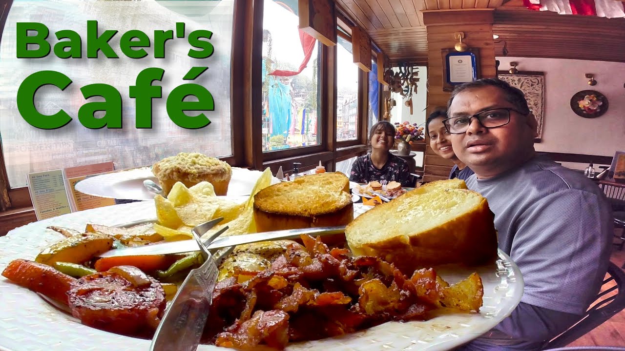 Tasting English Breakfast at Baker's Café, Gangtok  Cupcake, Bacon, Crumble & More!