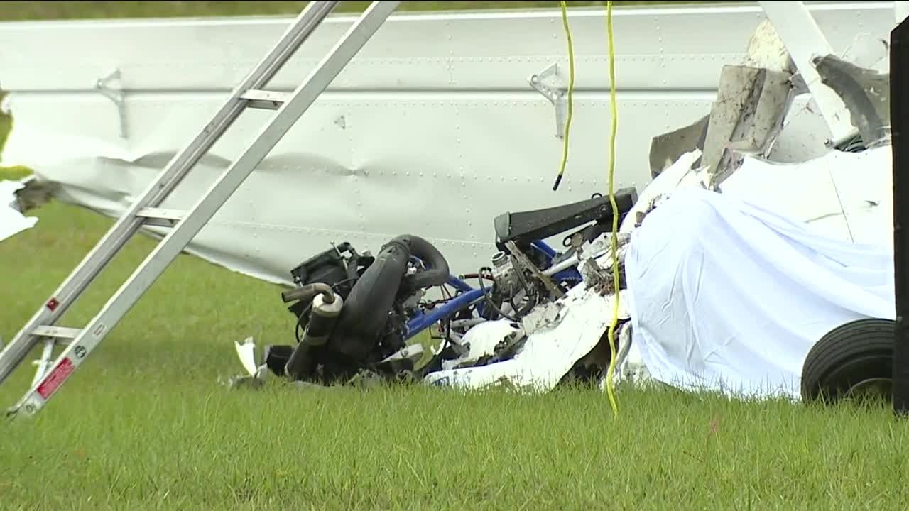 1 person dead after Ultralight aircraft crashes in Mulberry, Florida