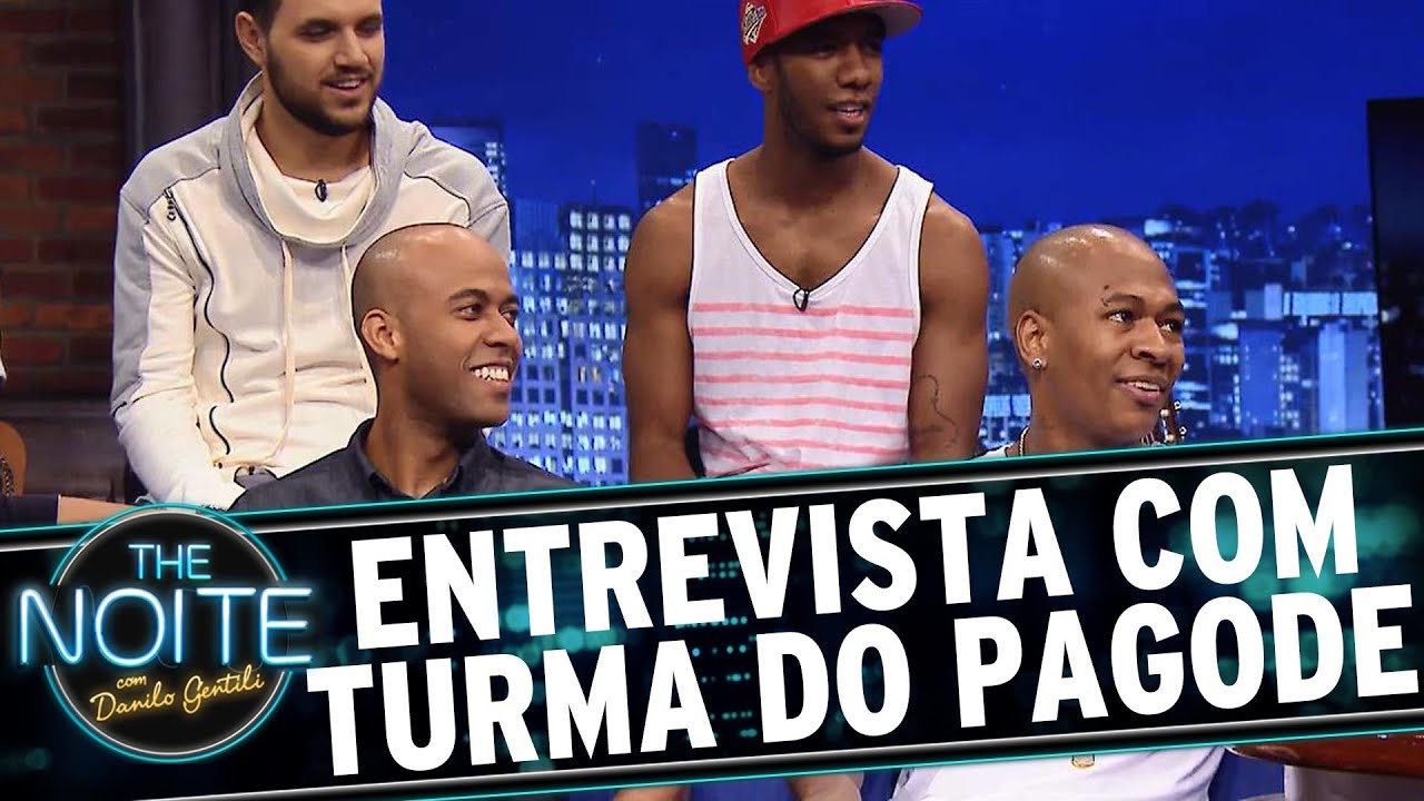The Noite (11/11/15) - Entrevista com Turma do Pagode