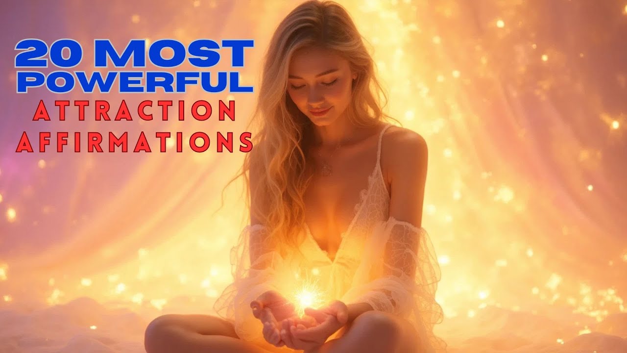 20 MOST Powerful Attraction Affirmations Ever!