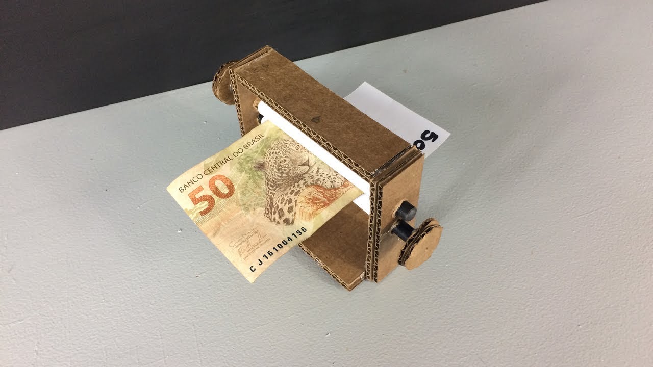 Como fazer maquina de imprimir dinheiro (truque)