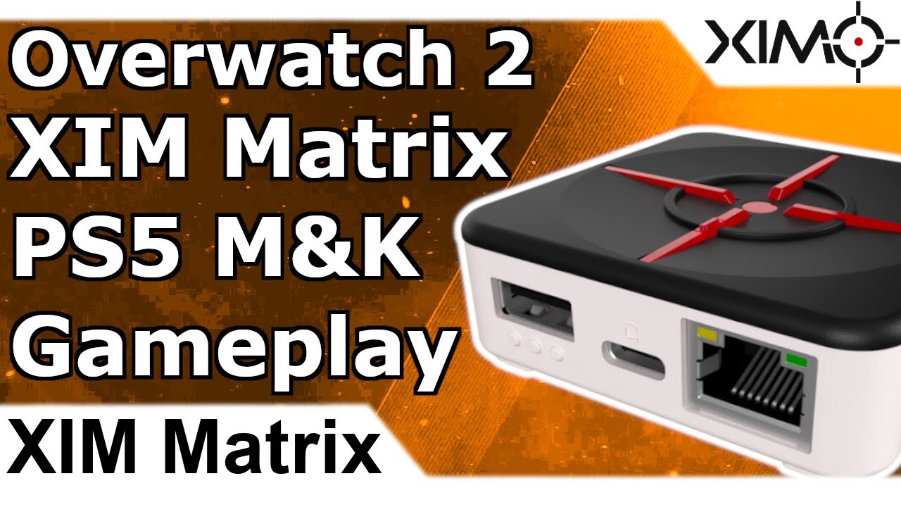 XIM Matrix - Overwatch 2 PS5 Mouse And Keyboard Gameplay