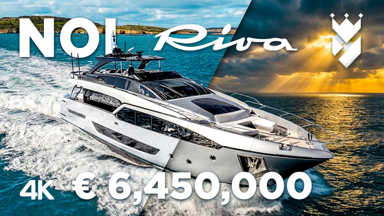 Riva 90 Argo “NOI” – итальянский стиль и ходовые качества до 30 узлов.