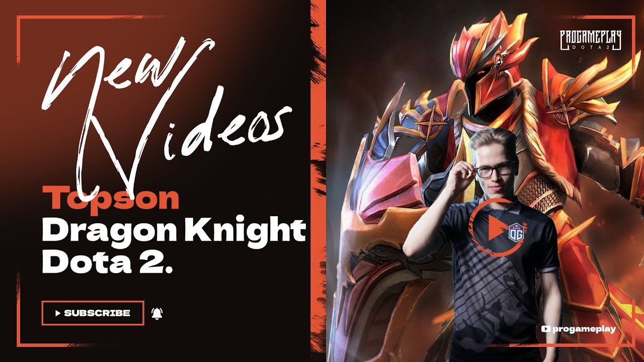 Topson Dragon Knight Mid Lane Dota 2 | Ranked Match | Gameplay