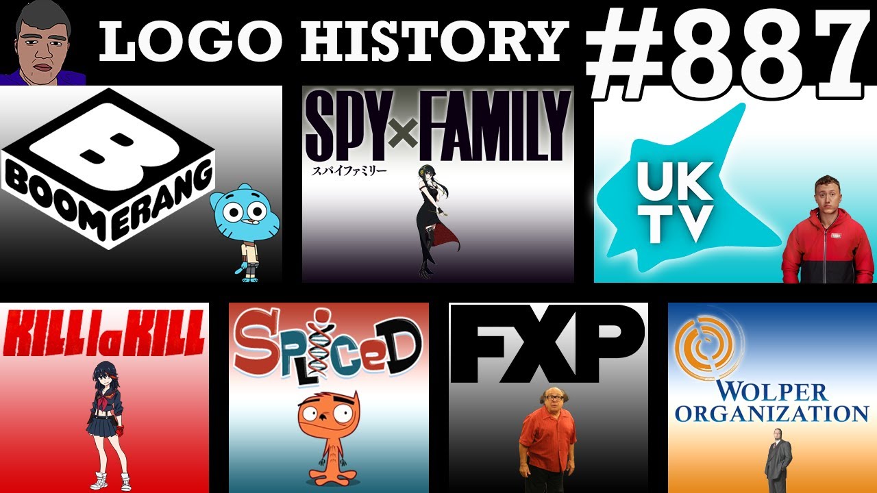 LOGO HISTORY #887 - FXP, UKTV, Spliced, Kill la Kill, Spy x Family, Boomerang Thailand & More...