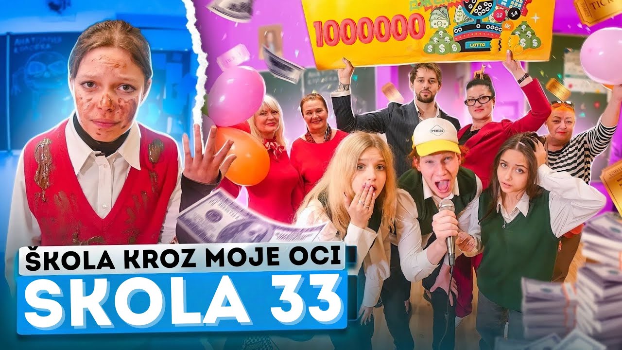 ШКОЛСКИ МИЛИОНЕРИ 🤑 Избацили смо нашу учитељицу из школе! Журка на кампусу! Škola Kroz Moje Oči
