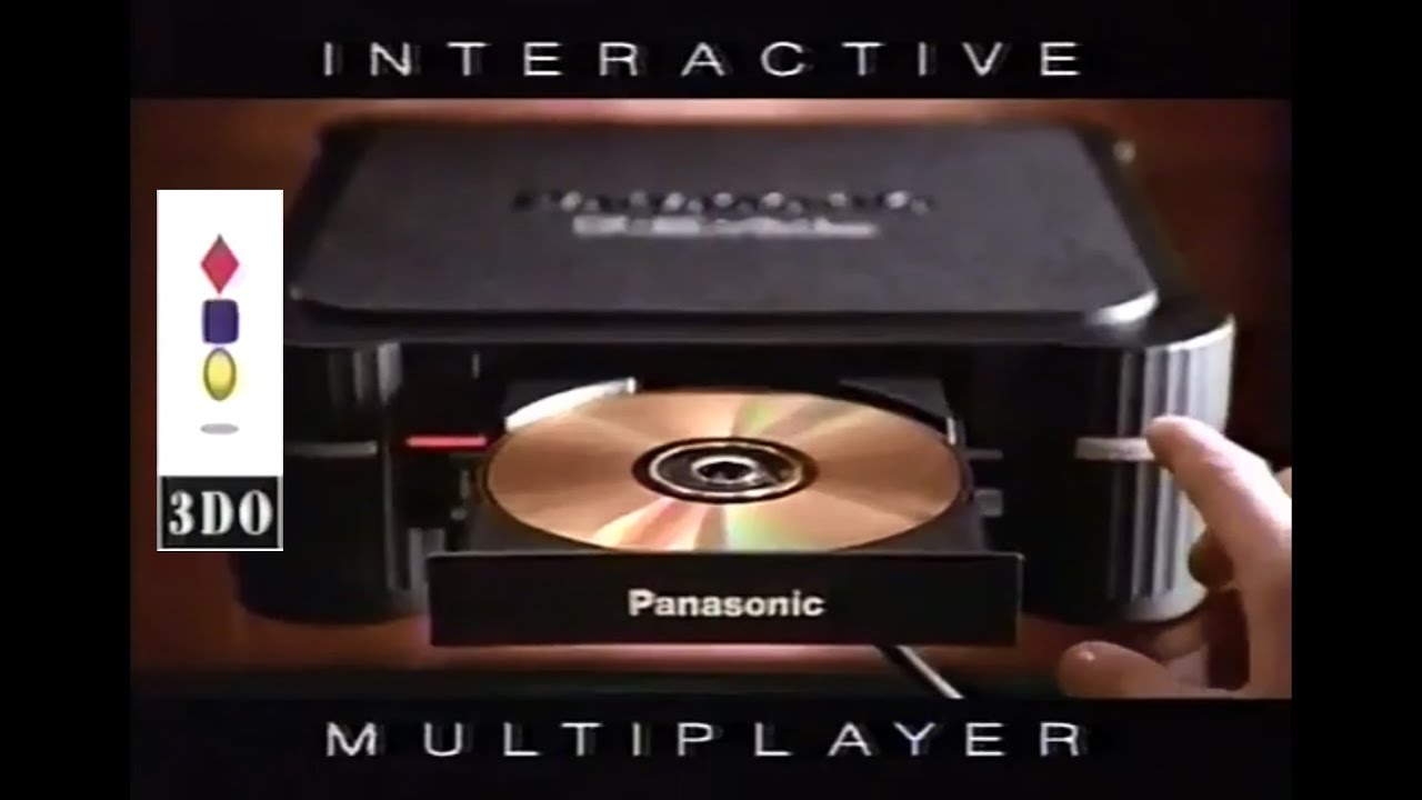 Panasonic 3DO (1993): Comercial Lan&ccedil;amento (REAL FZ-1 | Propaganda | EUA | Video Game | Console)