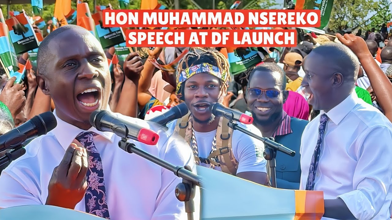 Hon. Muhammad Nsereko’s Powerful Speech at the Democratic Front Launch