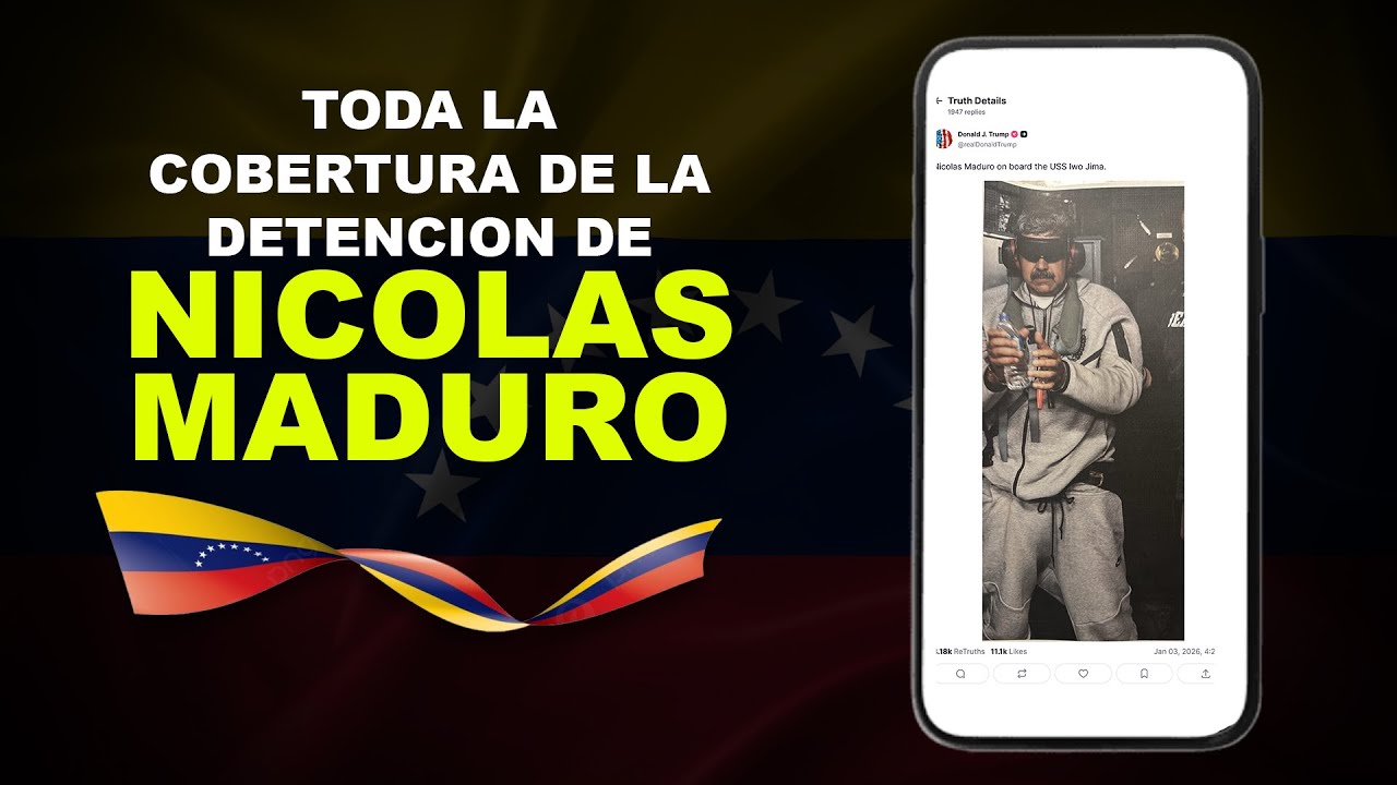 TRUMP: Mensaje tras la captura de Nicolás Maduro