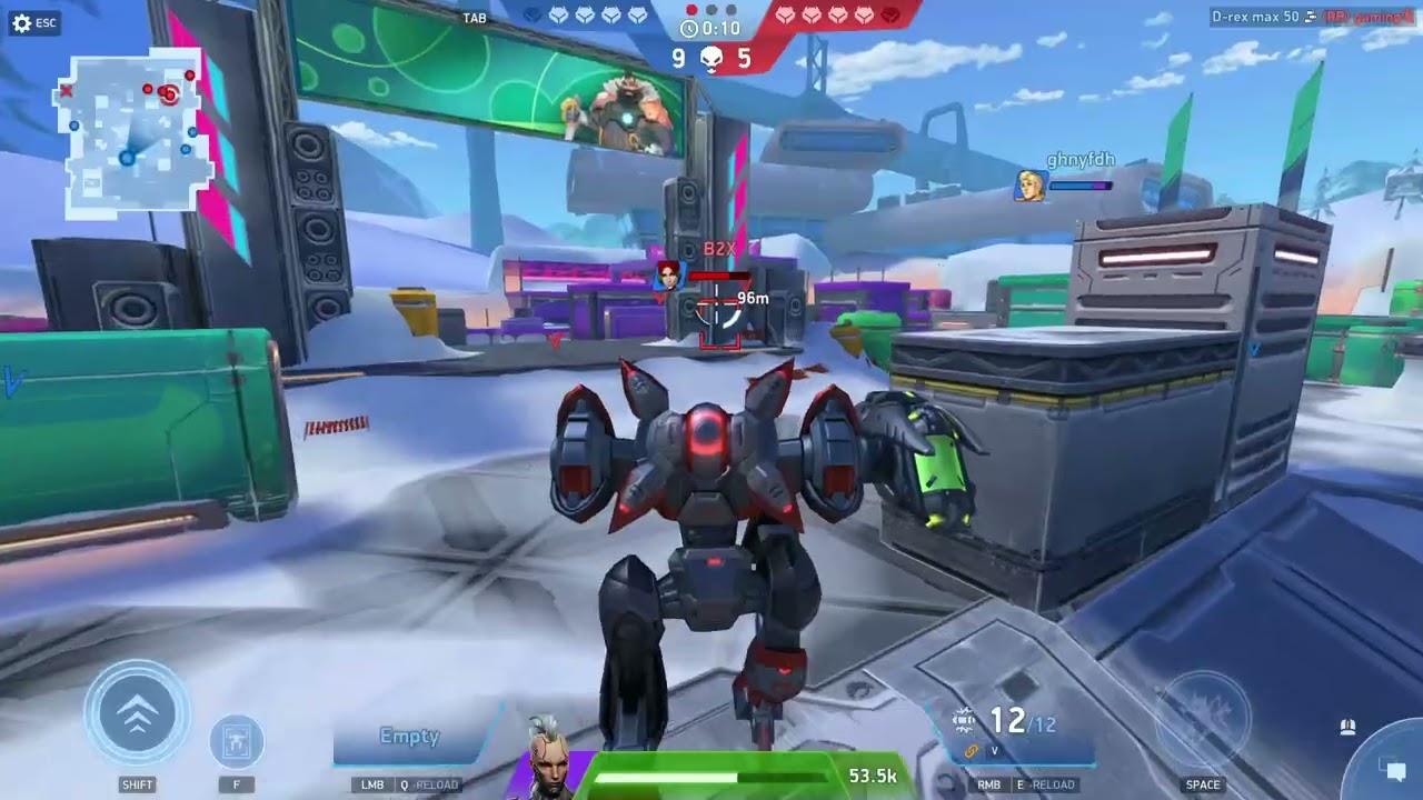 Mech Arena mabar seru #mecharena #gaming #midgame #volti #seeker #nomad #panther