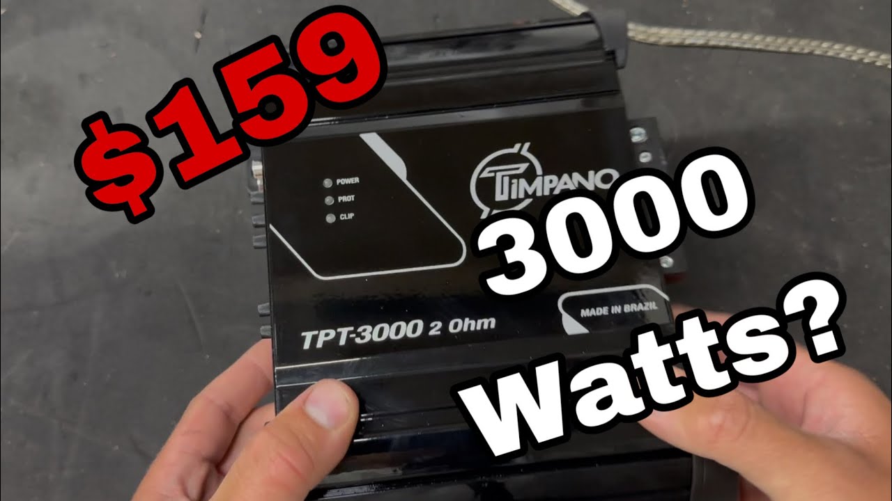 3000 Watts for $150$ - Timpano TPT-3000