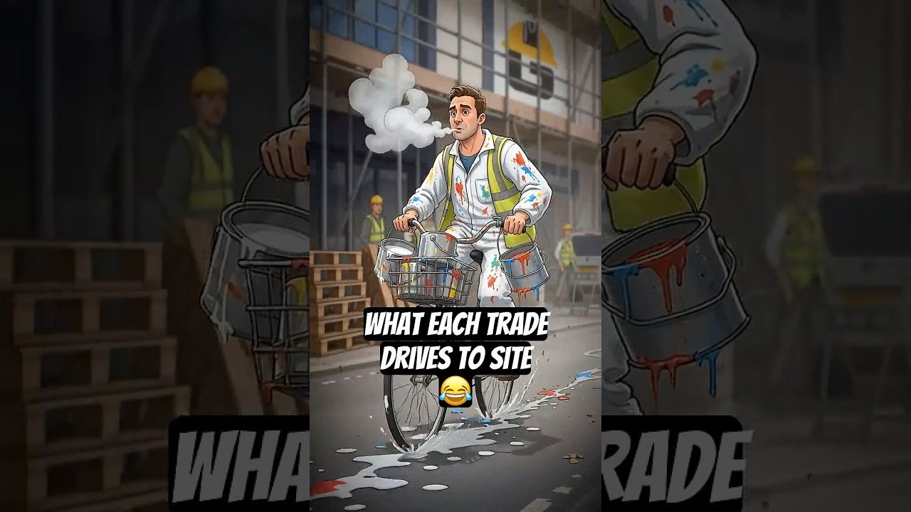 POV: What Trades Drive to Site 😂
