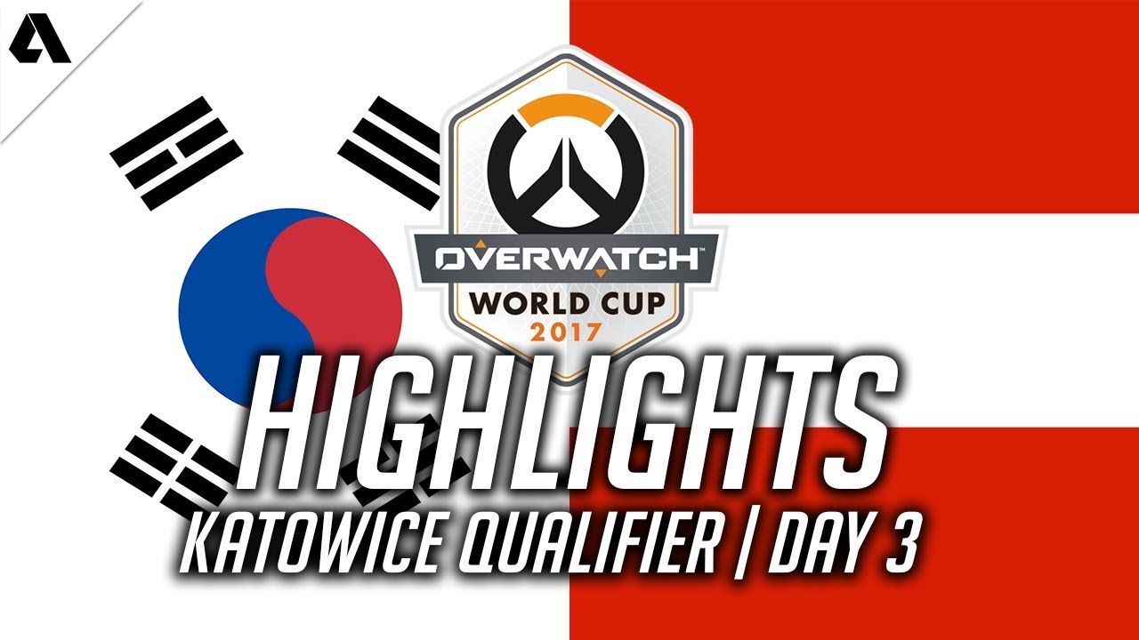 Team South Korea vs Austria | Overwatch World Cup 2017 Highlights