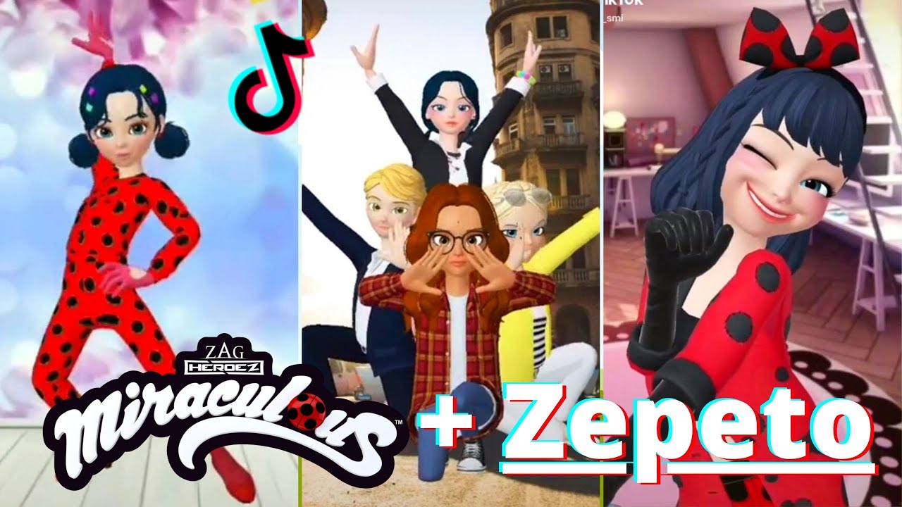 Miraculous Ladybug + Zepeto TikTok Compilation №1