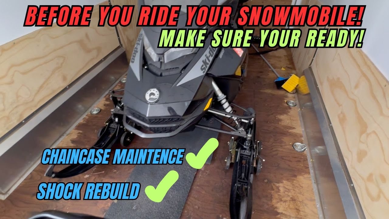 Pro Tip: Yearly snowmobile maintenance on new and used sled to ensure safety and a fun season!