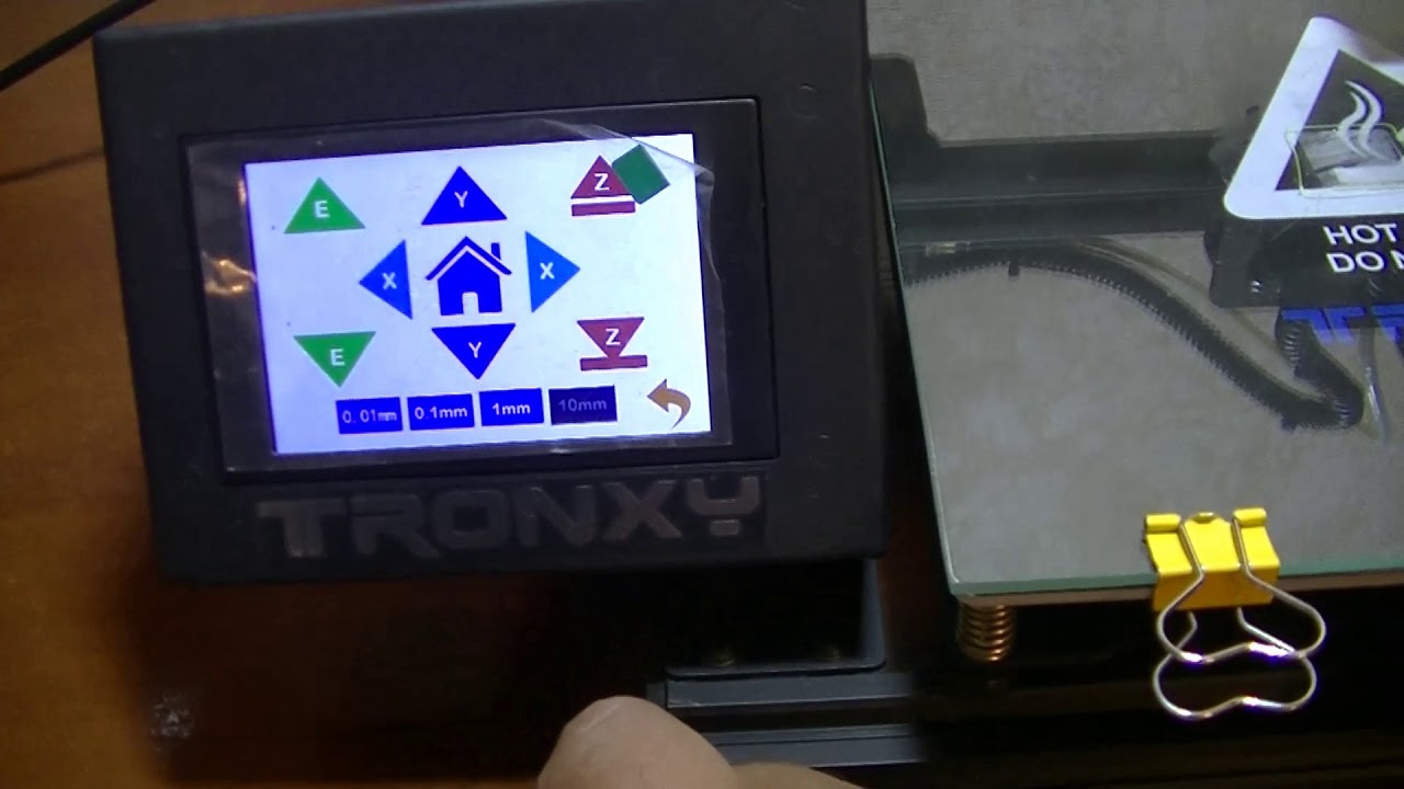 3Д принтер TRONXY XY-2 обзор и пробная печать.