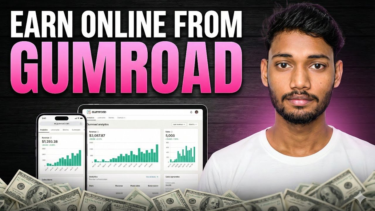Make Money Selling Digital Products on GUMROAD|| Full Guied in Hindi || By Ritesh sharma ai