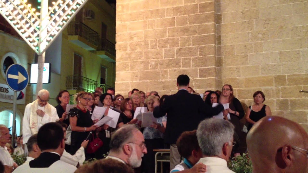 INNO ALLA MADONNA ASSUNTA AL TERMINE DELLA SOLENNE PROCESSIONE - Trepuzzi, 14 agosto 2012