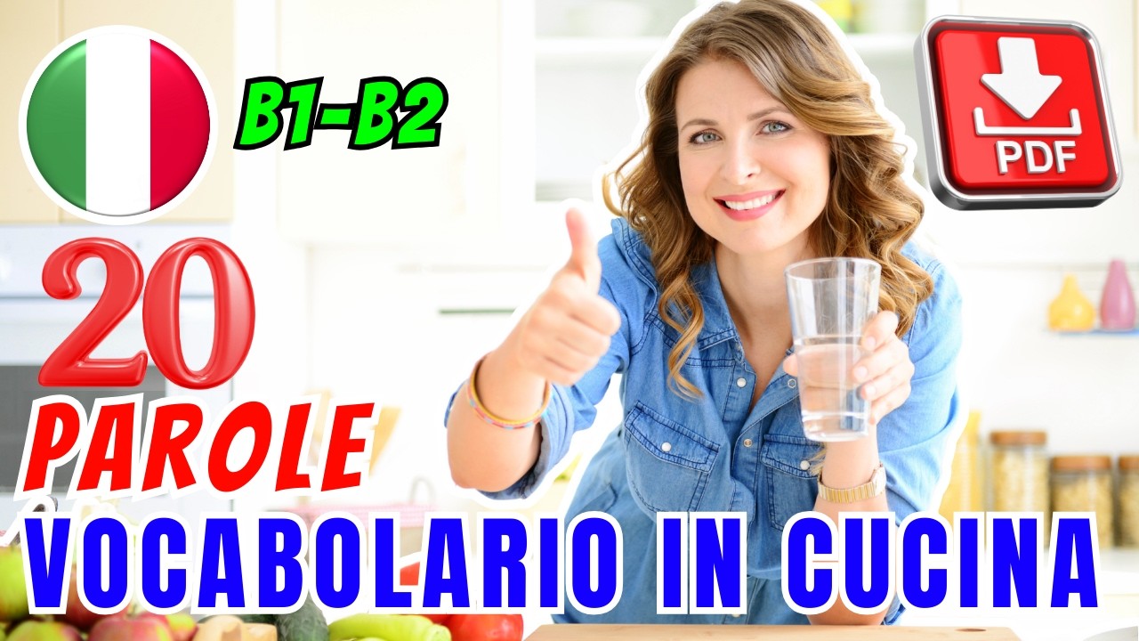 Vocabolario della cucina in italiano | Italiano per stranieri – Livello intermedio