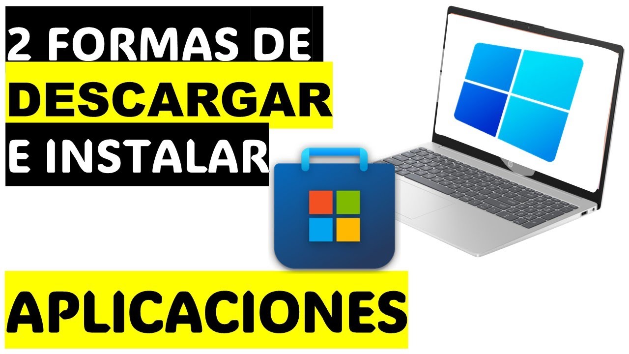 C&oacute;mo DESCARGAR e INSTALAR programas o APPS en WINDOWS desde CERO.