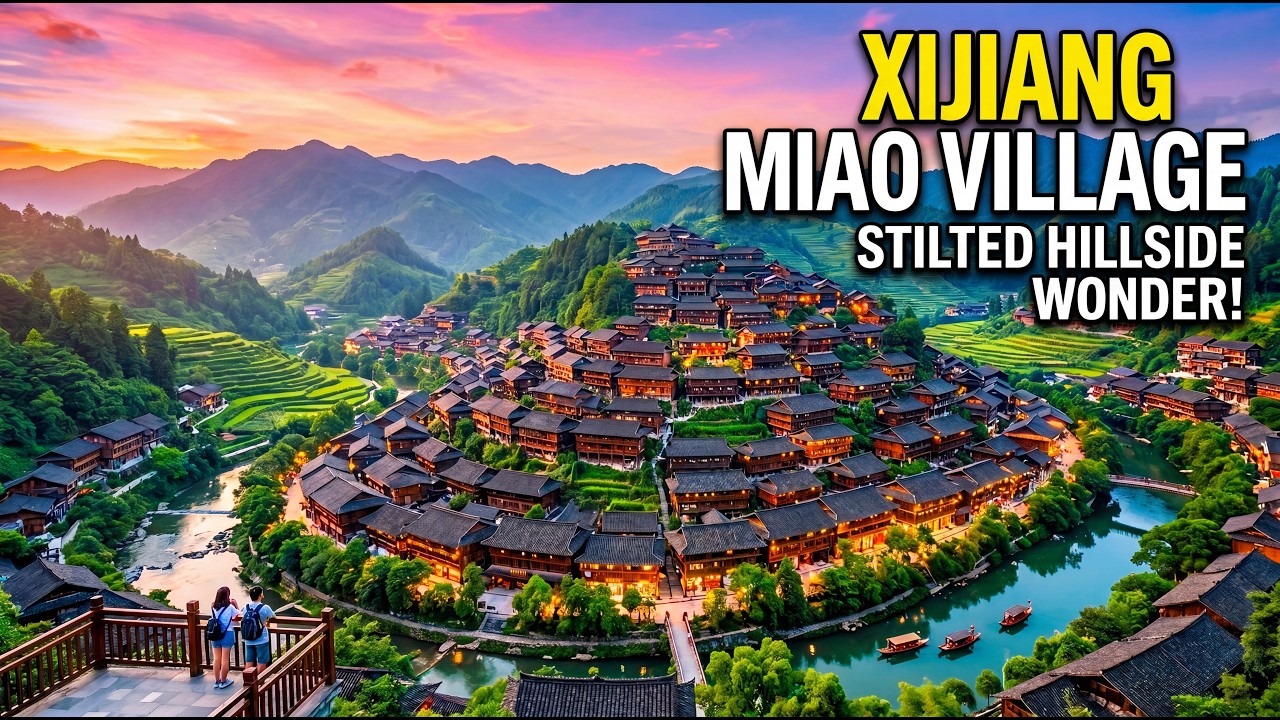 Xijiang Qianhu Miao Village – The Largest Miao Village in Guizhou, China