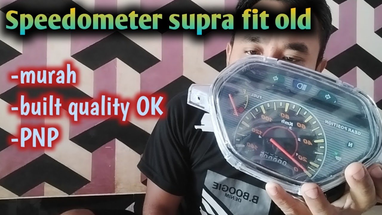 unboxing dan review speedometer assy HONDA SUPRA FIT OLD @hdrepiew
