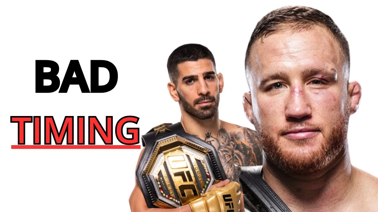 Почему Джастин Гейтджи — самый невезучий боец ​​в UFC
