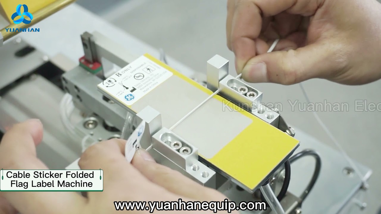 Cable Sticker Folding Flag Marking Machine ZCUT-430 - Yuanhan