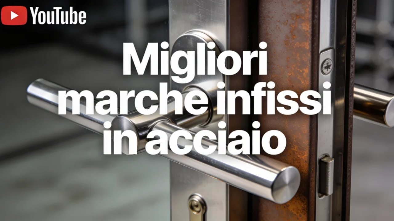 Migliori marche infissi in acciaio