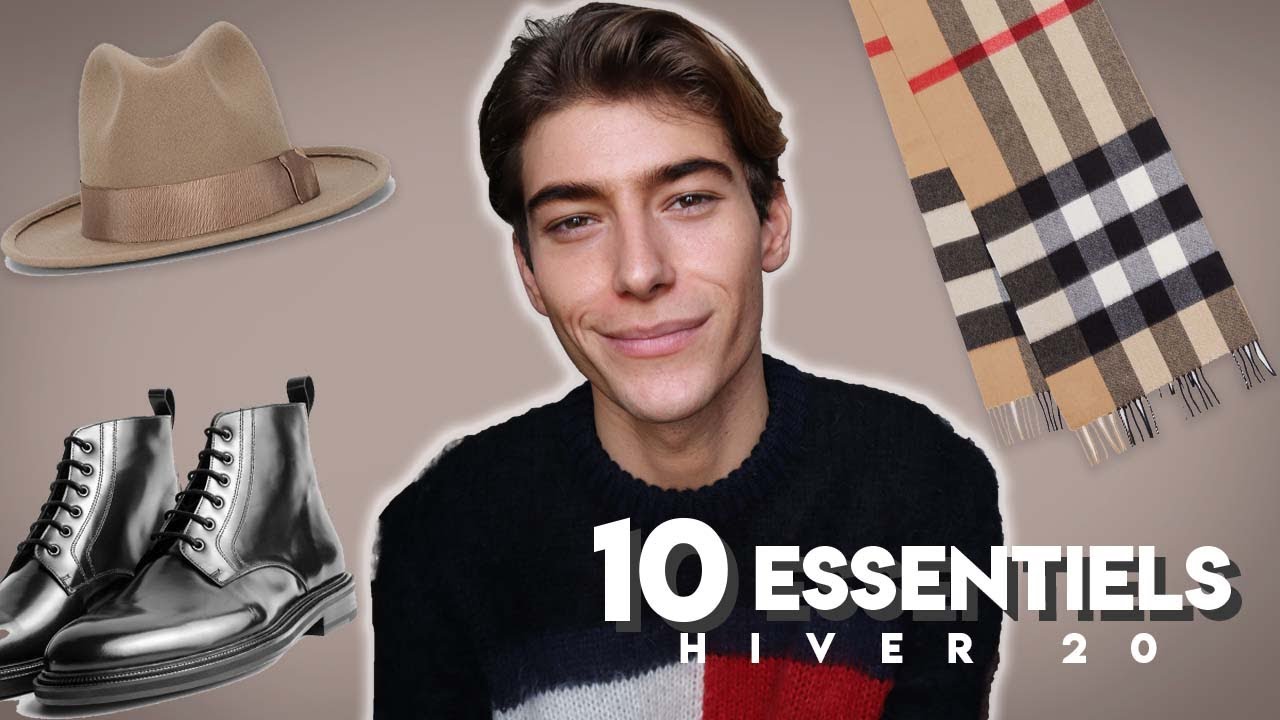 10 ESSENTIELS MODE HOMME (EDITION HIVER)