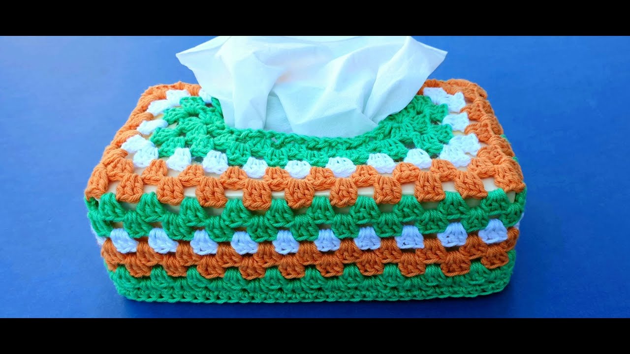Tissue Box Cover - Crochet