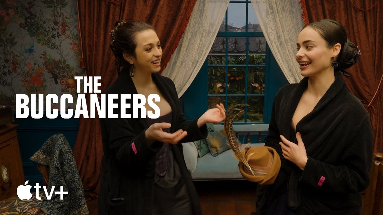 The Buccaneers — Set Tour with Josie Totah and Aubri Ibrag | Apple TV