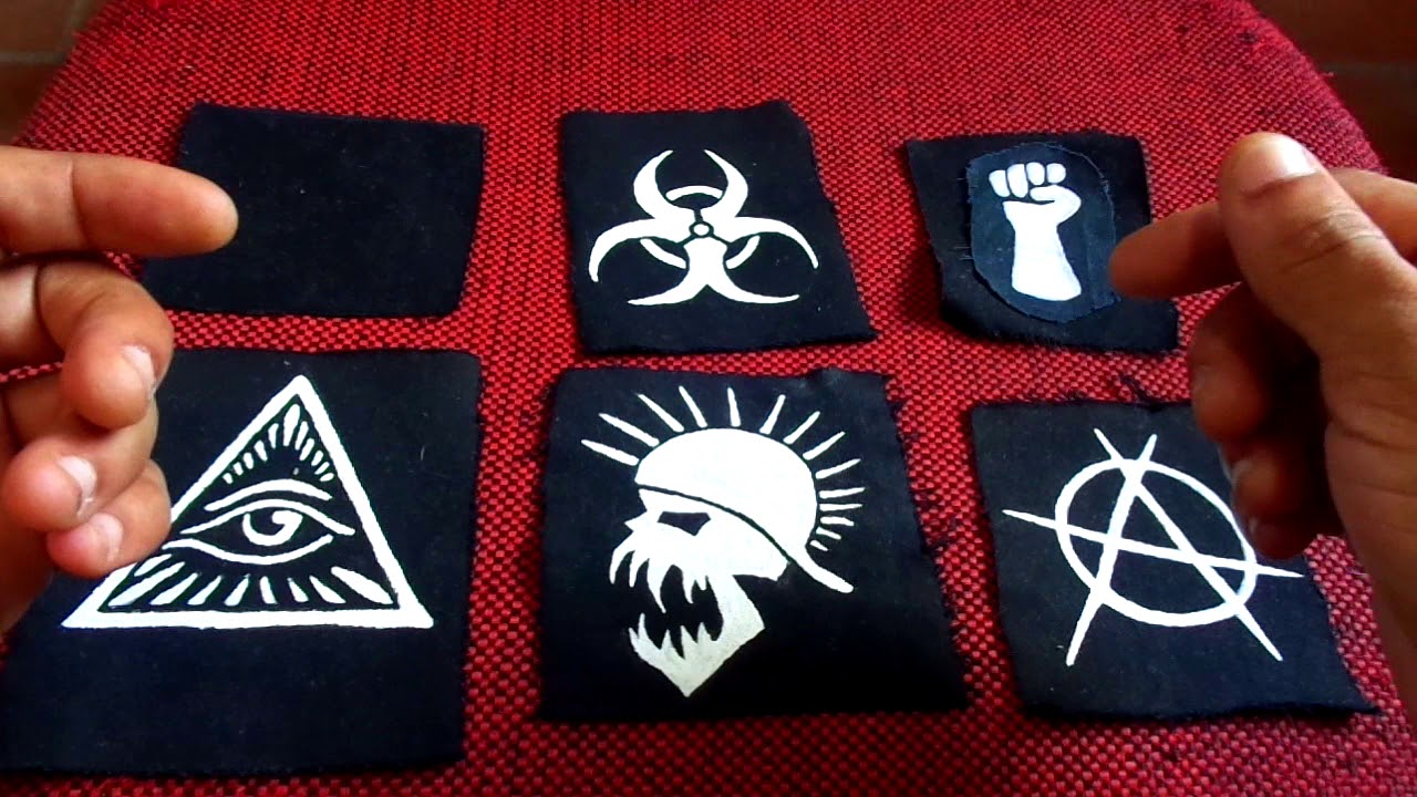COMO FAZER PATCHES CASEIROS - PINTURA À MÃO / CULTURA UNDERGROUND - D4RKPILL
