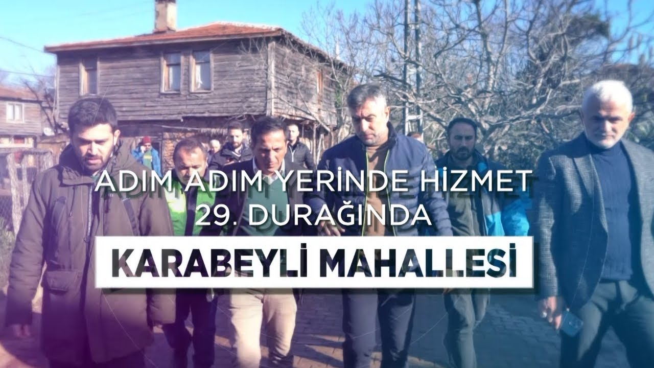 Adım Adım Yerinde Hizmet Çalışmaları 29. Durağı Karabeyli Mahallesinde