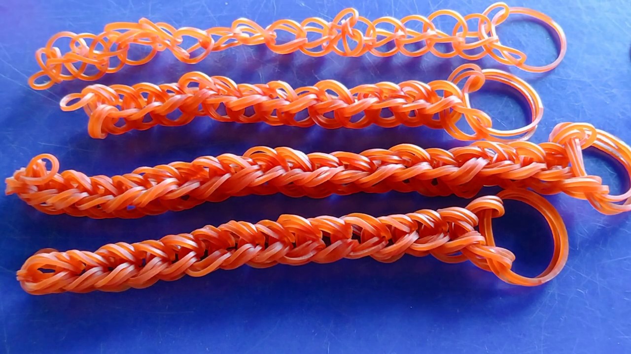 ถักหนังยาง Rainbow Loom  with your fingers EP.1/by Ubonsri