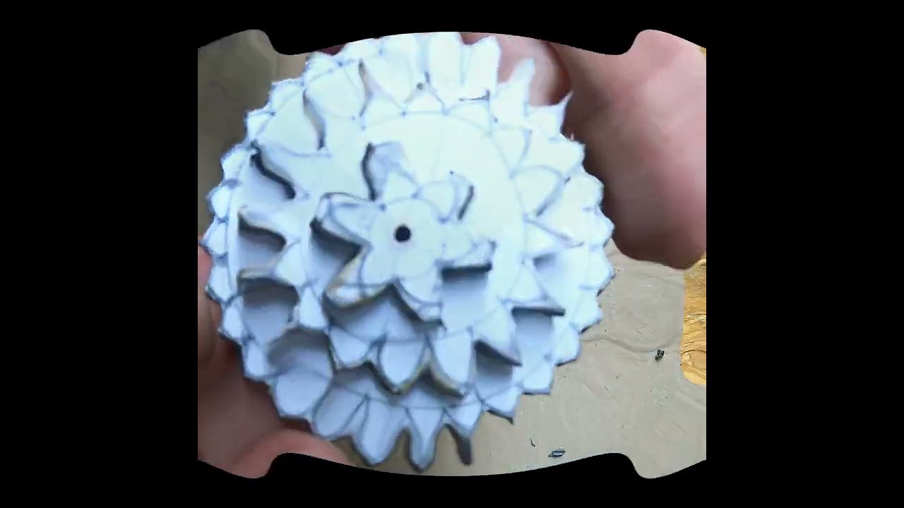 PVC pipe gear. #pvc #cogwheel