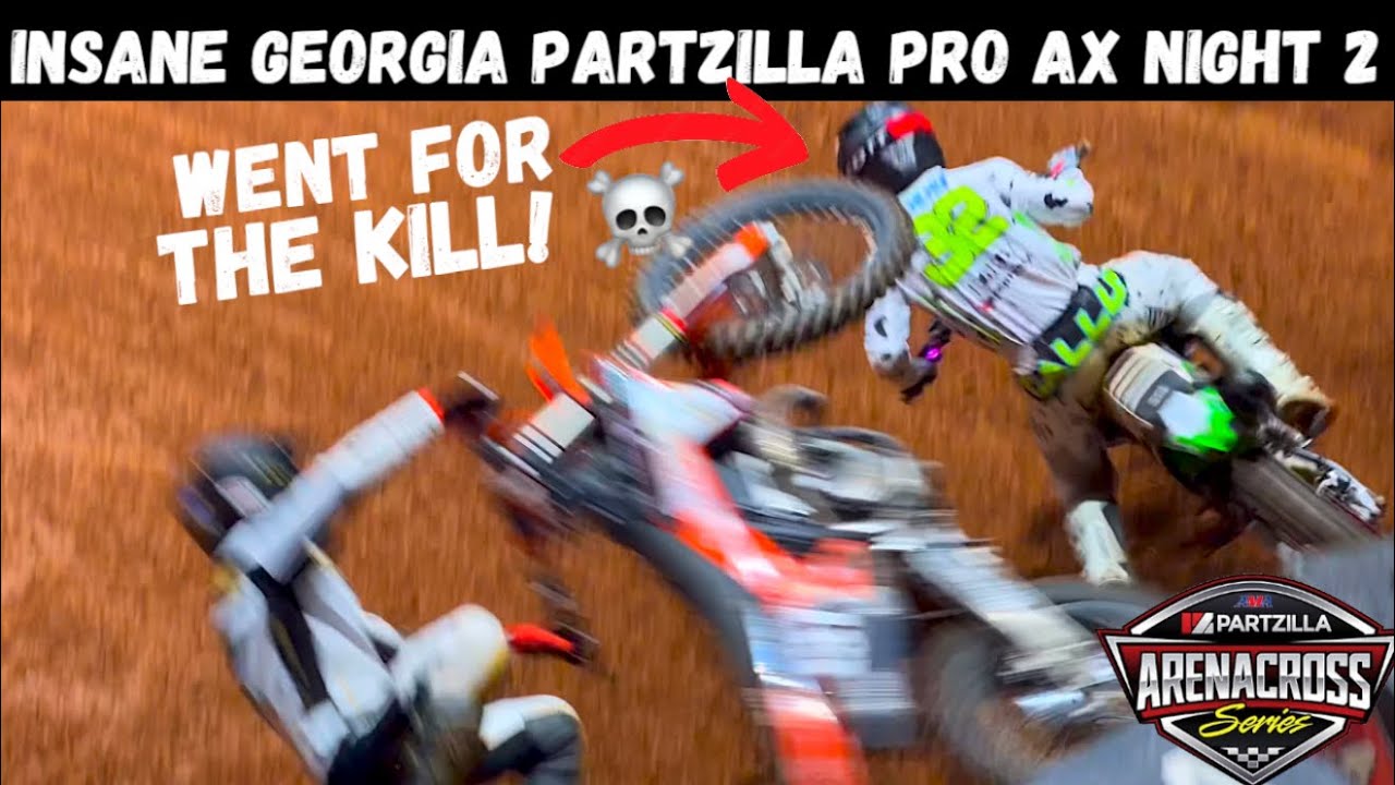 Я НИКОГДА не видел, чтобы профессиональные гонщики так часто падали!! Partzilla Pro AX оторвался ...
