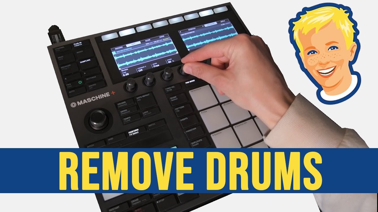MASCHINE | Remove Drums (Chop Shop)