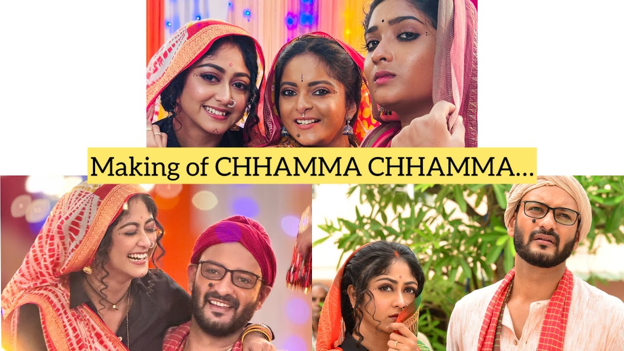 Making of CHAMMA CHAMMA…#kotha #bts #susmitadey