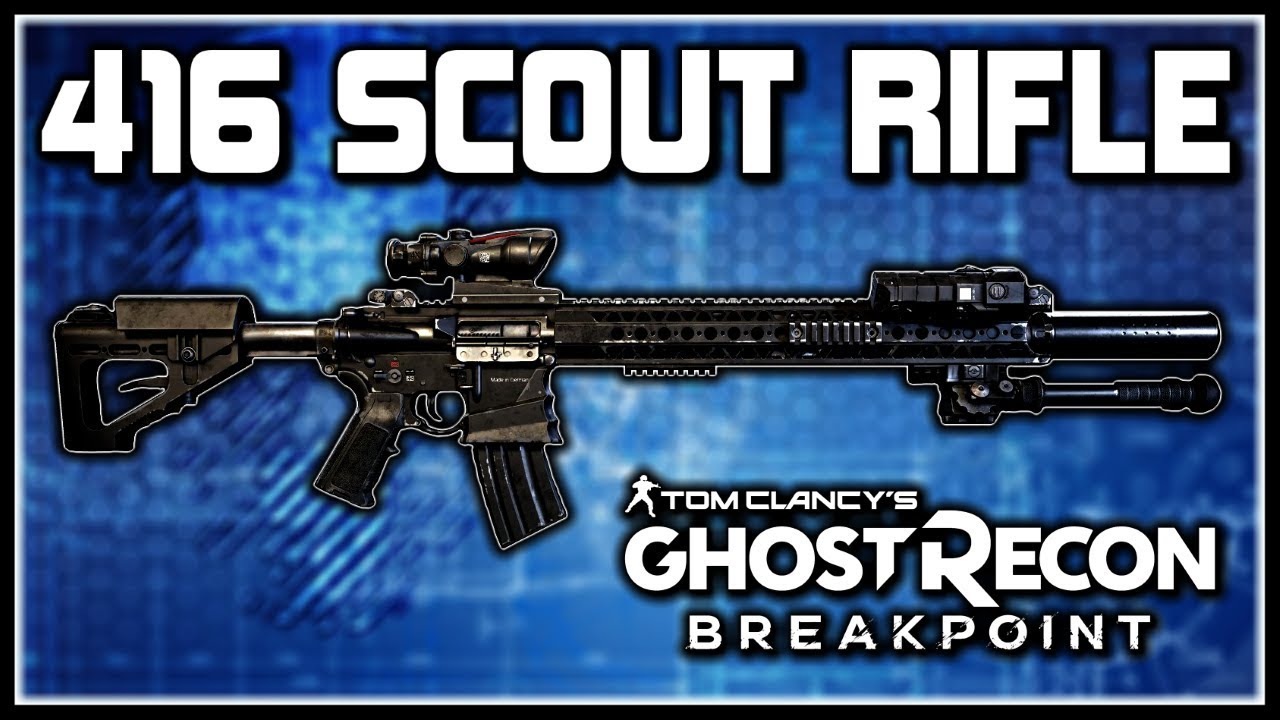 Ghost Recon Breakpoint | 416 Scout Variant Blueprint