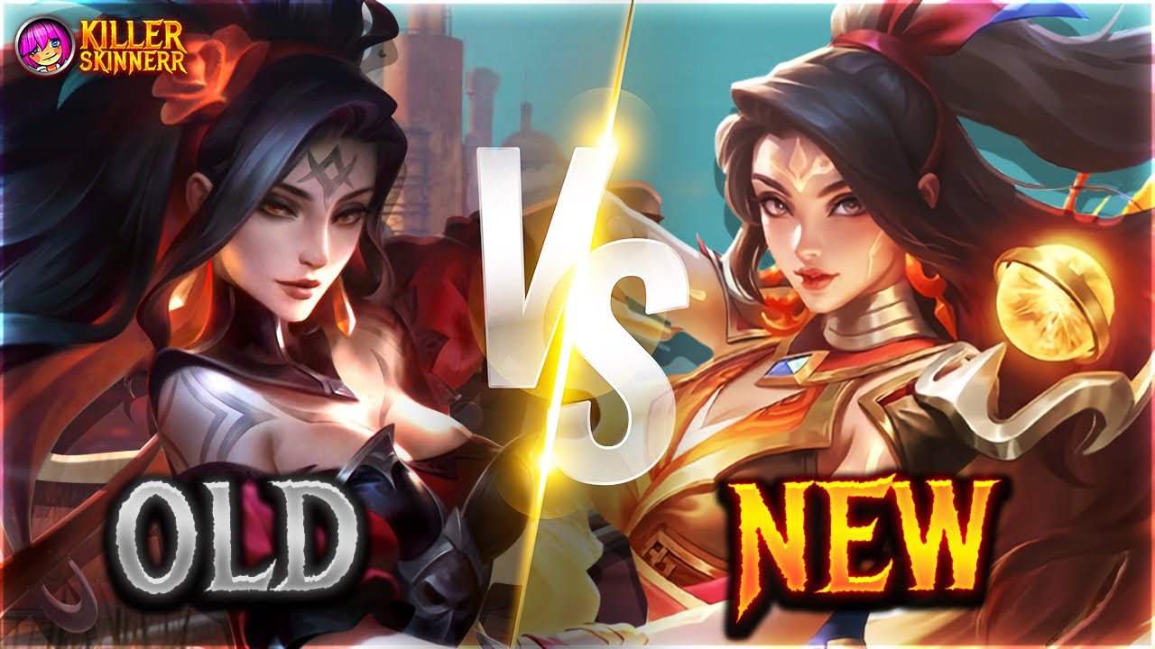 OLD VS. NEW BLAZING SHADOW ESMERALDA | Mobile Legends