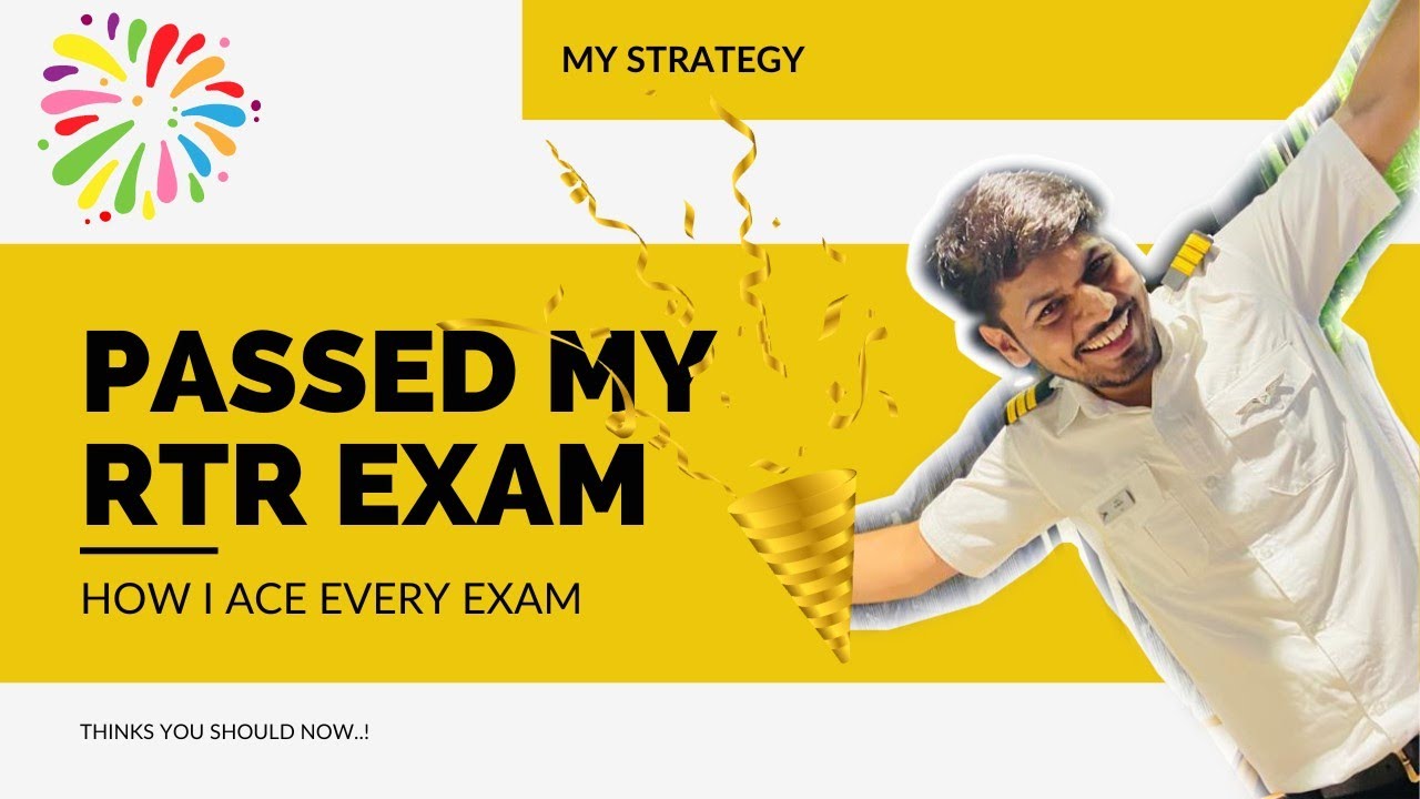 Story behind my RTR Exam | How did I pass without coaching | Fly With Sky