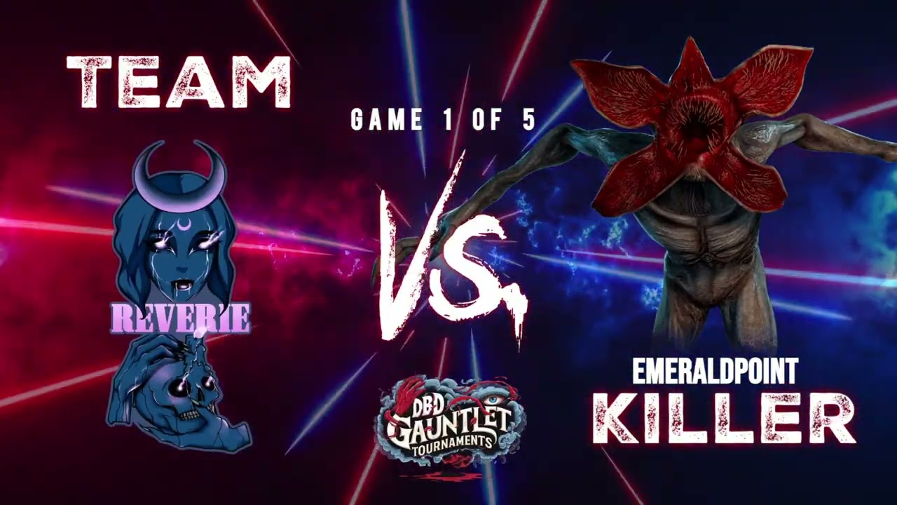 Dead by Daylight Demogorgon Killer Gauntlet | DbD Gauntlet Tournaments | Full Competitive Broadcast